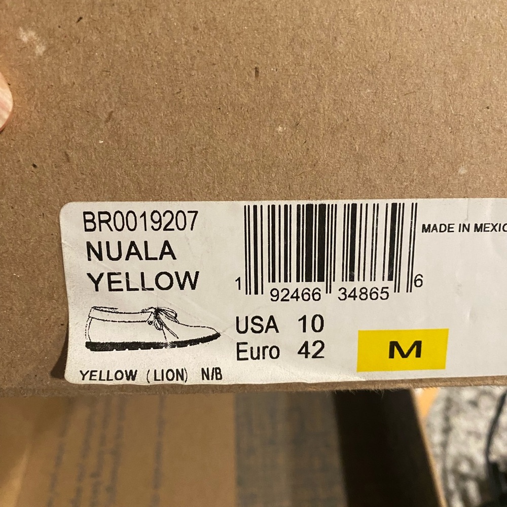 Yellow Born shoes